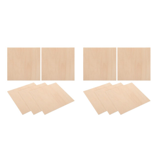 10Pz Tavole Legno Grezzo Resistenti Per Progetti Creativi DIY 1