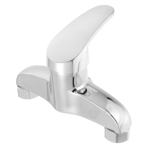 2Pz Miscelatore E Doccia Acciaio Inox Muro Argento Doppia Testa 1