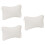 3Pz Cuscino Bagno Bianco, Antiscivolo Con Ventose Per E Spa 7