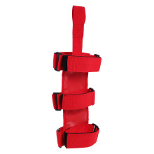 Cinghia Antiribaltamento Estintore Rosso Nylon Robusto Casa