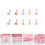 50Pz Barrettes Per in Per Feste E 5