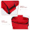 Cinghia Antiribaltamento Estintore Rosso Nylon Robusto Casa 7