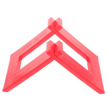 4Set Pz Rosso Per Scooter Stand Bici