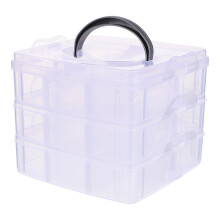 2Pz Organizer Trasparente in Multi- Per Washi Tape