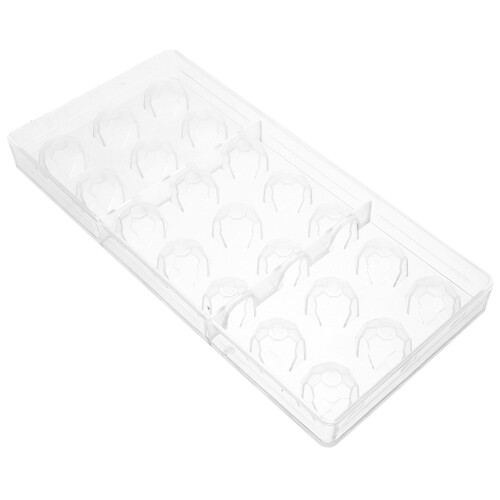 2Pz Calcio Trasparenti in Per Cioccolato DIY Creativi 2