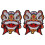 2St DIY Polyester Patch Kleding Versiering Borduuraccessoire 4