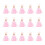 100Pz Nappe Decorative Rosa Per Progetti DIY E Portachiavi 1