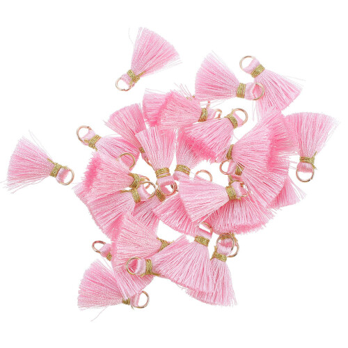 100Pz Nappe Decorative Rosa Per Progetti DIY E Portachiavi 1
