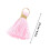 100Pz Nappe Decorative Rosa Per Progetti DIY E Portachiavi 4