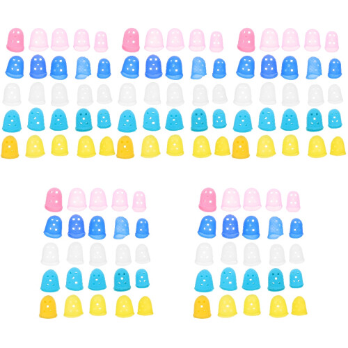 125Pz Coperchi Dita Silicone Per Chitarra E Vari 1