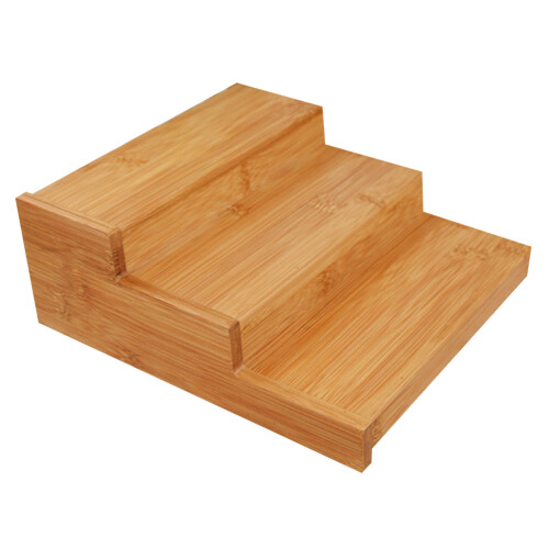 2Pz Spezie Espandibile in Bamboo Organizer Multiuso Cucina