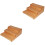 2Pz Spezie Espandibile in Bamboo Organizer Multiuso Cucina 5