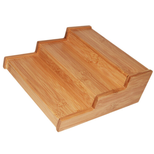 2Pz Spezie Espandibile in Bamboo Organizer Multiuso Cucina 1