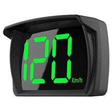 3Pz Contachilometri Digitale Per Auto Hud Nero Materiale Abs+pz