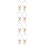 8Pz Collane Halloween Resina Design Vintage Spooky 10