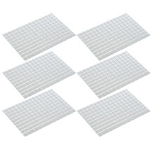 24Szt Samoprzylepne Naklejki DIY Srebrne Do Dekoracji Ściennych