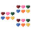 18Pz Patch Cuore Con Paillettes Per Camicie Borse E Progetti DIY 6