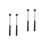 2Paia Bacchette Percussione Nere Per Pratica 6