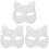 3Pz Maschere Mascherate Cat Shape E Decorazione 4