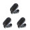 3Pz Tuner Nero LCD Per Chitarra Violino Ukulele Con Spegnimento Auto 9