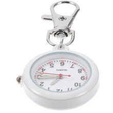 5Pz Orologio Infermiere Clip-on Bianco Per