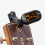 3Pz Tuner Nero LCD Per Chitarra Violino Ukulele Con Spegnimento Auto 2