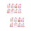 16Paia A Clip Colorati Per 7