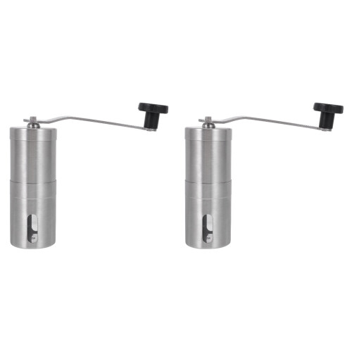 2Pz Chicchi Manuale in Acciaio Argento Per Amanti 1