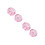 4St Roze Manicure Cup Met Art Accessoire 5
