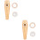 2Sets Muzikale Kazoos Instrument Voor Beginners En Optredens 8