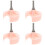 4St Breimachine Connector Adapter Roze Voor Beginners Thuis Gebruik 6