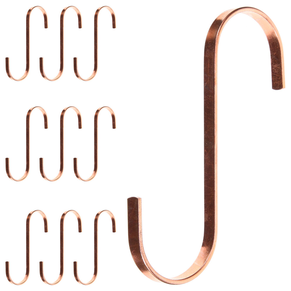 10Szt WytrzymałE S-Haczyki ZłOte Na RęCzniki Ubrania Akcesoria-image