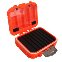 Floating Storage Box Double Sided Fishing Lure Box Impact Resistant Plastic Secure Lock System Multi Compartment Adjustable Dividers Large Capacity