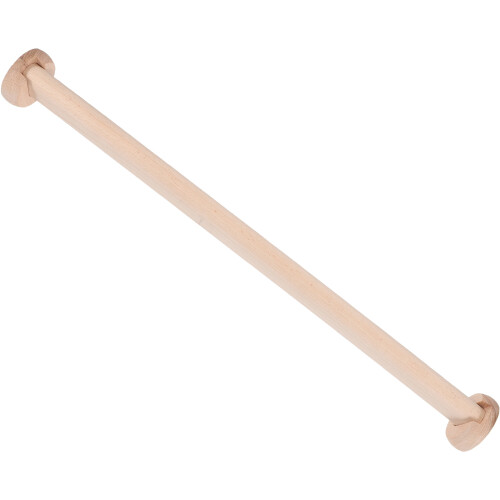 3Conjuntos Varões De Closet Madeira Khaki Com Acabamento 2