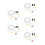 10Conjuntos Conectores Para Kit De Silencioso 10