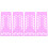 4Conjuntos Kit Completo Labial DIY Com 50 Furos 5