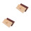 2Pares Castanheta De Sand Block Brinquedo Percussão 5