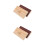 2Pares Castanheta De Sand Block Brinquedo Percussão 6