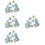 60Pcs Blue Push Pins Thumbtacks for Bulletin Boards 9