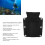 Scuba Diving Backboard Cushion Nylon Backplate Pad for Tech Dive Black 3