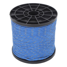 Reflective Paracord High Quality Nylon Rope 4mm Multi Purpose Rope For Outdoor Emergency Survival Cord With Heat Sealed Ends Durable Pull Cord For Cam