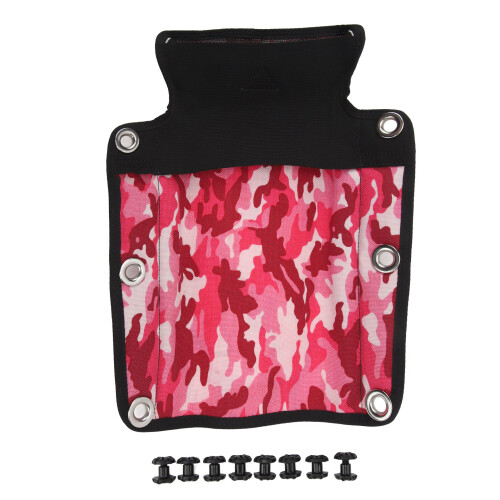 Lightweight Backplate Cushion for Tech Diving Scuba BCD - Pink 1