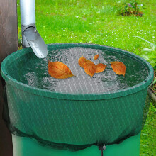 Bâche de protection en filet pour récupérateur d'eau de pluie, protection contre les débris pour une durabilité en toutes saisons, filet haute