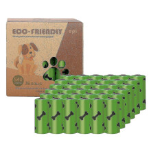 Dog Poop Bags Rolls: Environmentally Friendly, Easy to Carry, Scented for Odor Control, 36 Rolls
