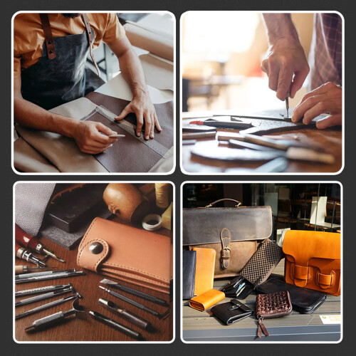 Κιτ χειροτεχνίας δέρματος Diy, εργαλεία χειροτεχνίας δέρματος 30 τεμαχίων, 1
