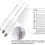 Hydrometer Kit for Precise Alcohol Testing, High Alcohol Content Measurement, Dual Scale Hydrometer with Temperature Calibration, Suitable for Home 3