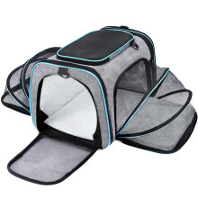 Melhor Amigo do Seu Animal de Estimação: Bolsa de Transporte Macia para Animais de Estimação com Estrutura Durável em Microfibra que Garante