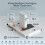 Wireless Mini Label Maker with Multiple Templates, Easy to Use Direct Thermal Technology for Clear Printing, USB Rechargeable for Convenient Usage 6