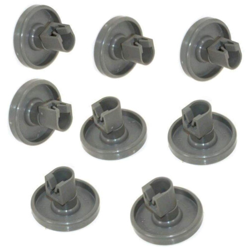 Plastic Lower Dishrack Roller for Easy Glide, Model Compatibility Across Major Brands, Universal Replacement Part That Ensures Smooth Dishwasher