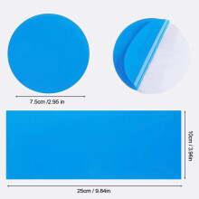 Kit di riparazione per prodotti gonfiabili, colla vinilica resistente per riparazioni rapide sott'acqua, design trasparente per garantire l'estetica,
